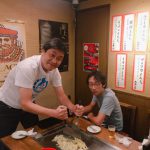 もんじゃ初挑戦！！
